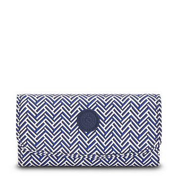 Kipling Money Land Printed Snap Wallet Wallets Urban Chevron | CA 2181QM